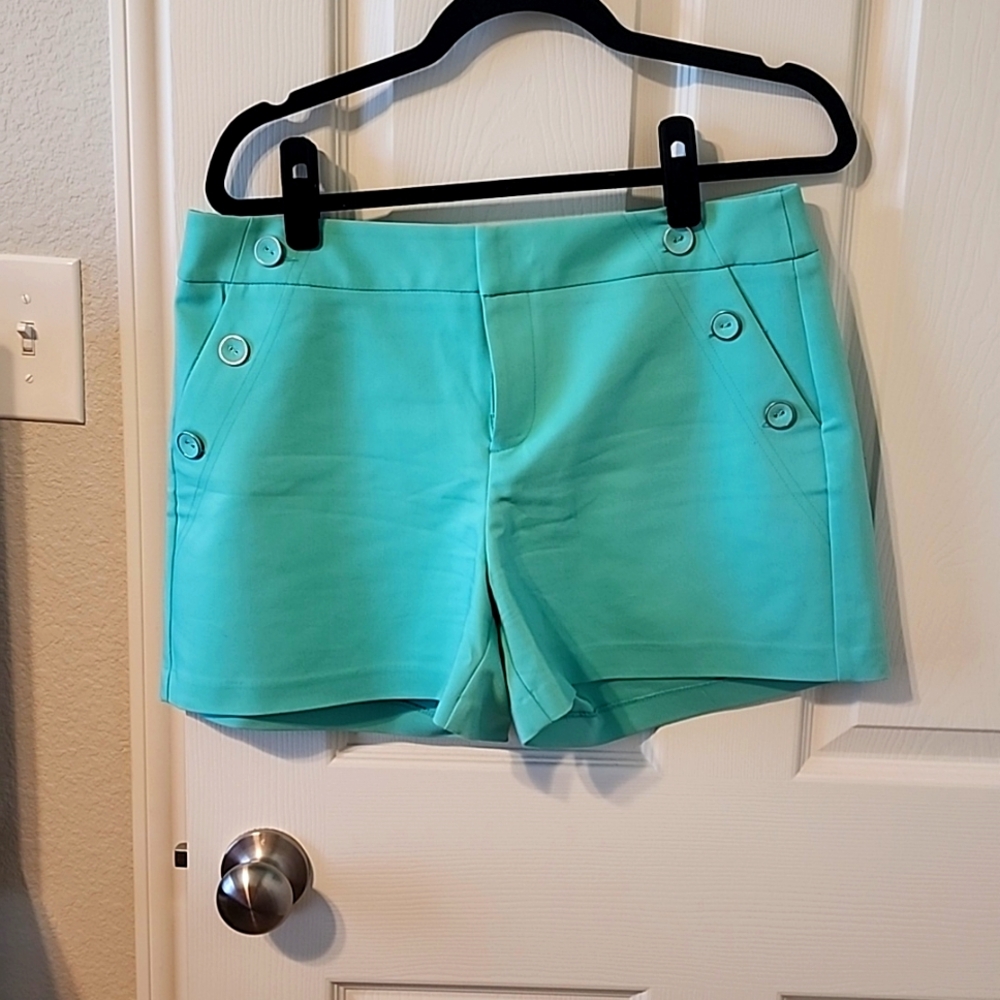 Elle Mint green shorts size 8 w